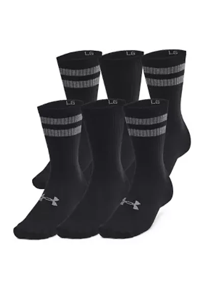 Adult Unisex Essential 6pk Crew