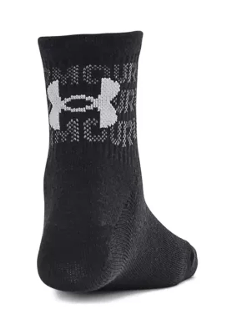 Youth Unisex Yth Essential 6pk Qtr