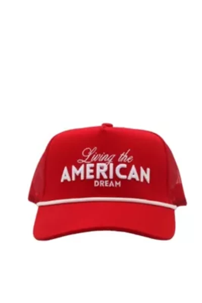 Living the American Dream Vintage Trucker Hat