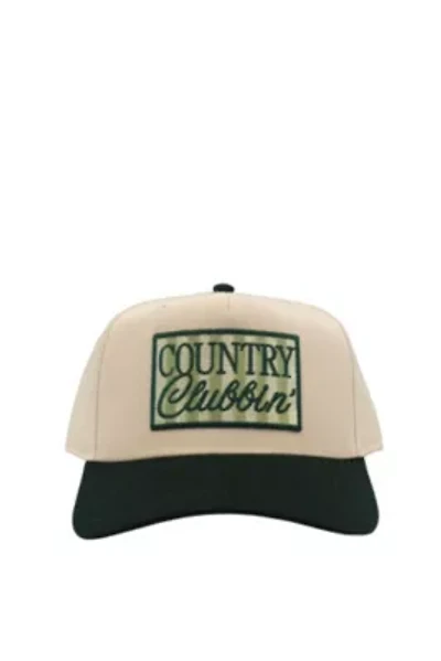 Country Clubbin' - Green Vintage Trucker Hat