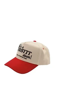 That's a Firstttt Down Vintage Trucker Hat - Red