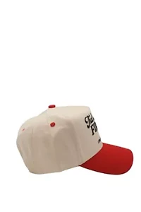 That's a Firstttt Down Vintage Trucker Hat - Red