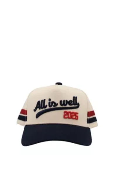 All is Well - Navy Vintage Trucker Hat