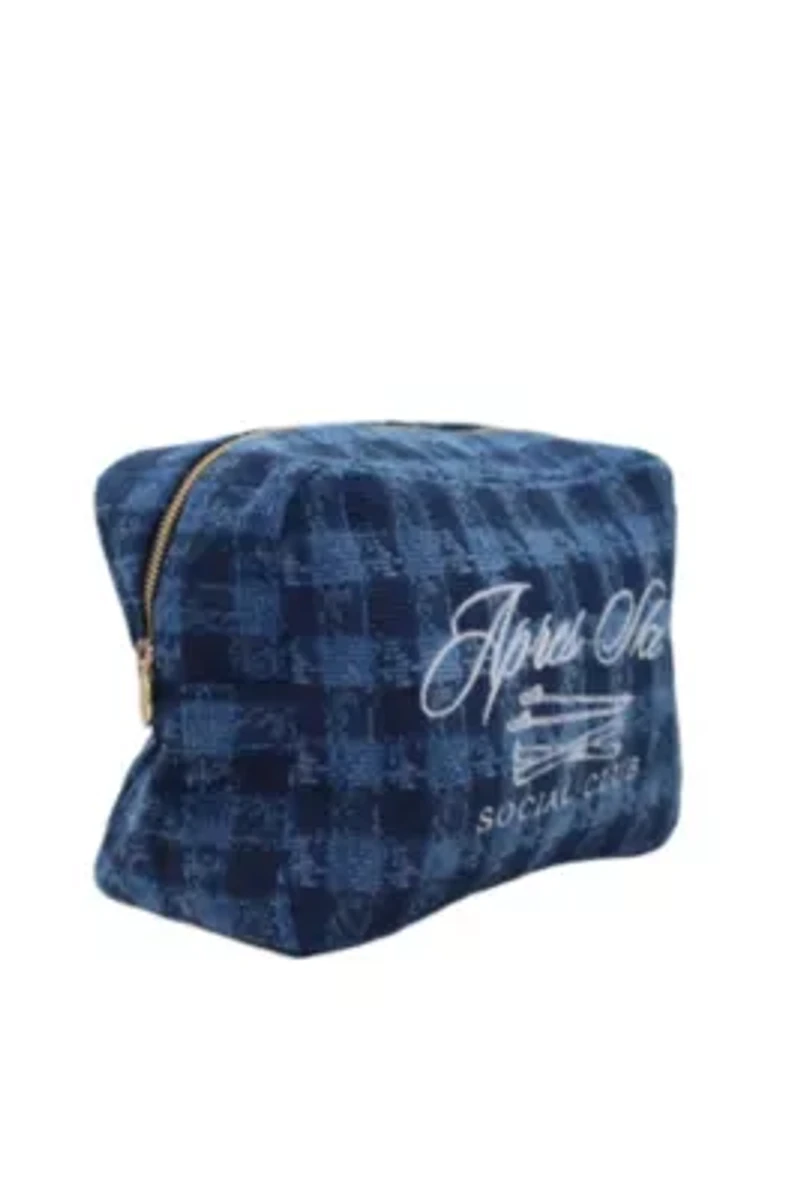 Apres Ski Social Club - Navy Plaid XL Bag