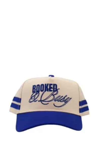 Booked and Busy - Royal Blue Vintage Trucker Hat
