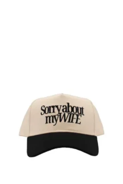 Sorry about my Wife Vintage Trucker Hat