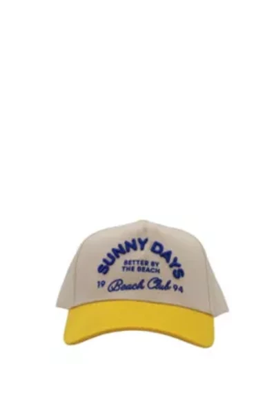 Sunny Days - Yellow Vintage Trucker Hat