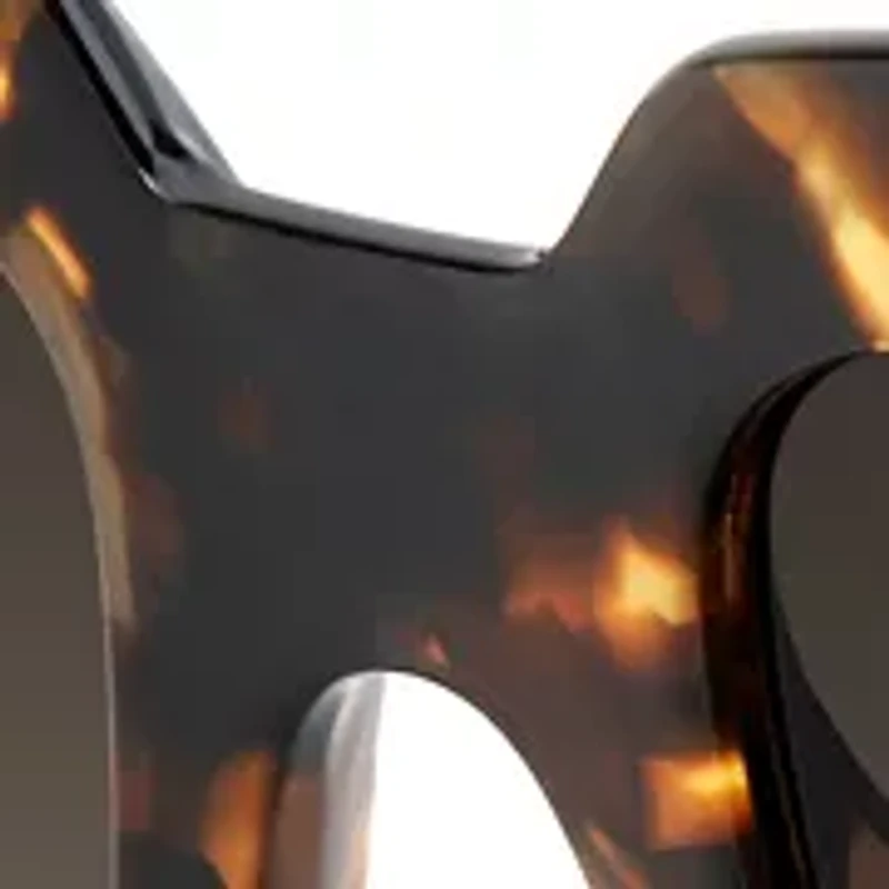 Tortoise Rectangle Sunglasses