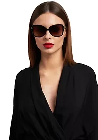 Butterfly Square Sunglasses