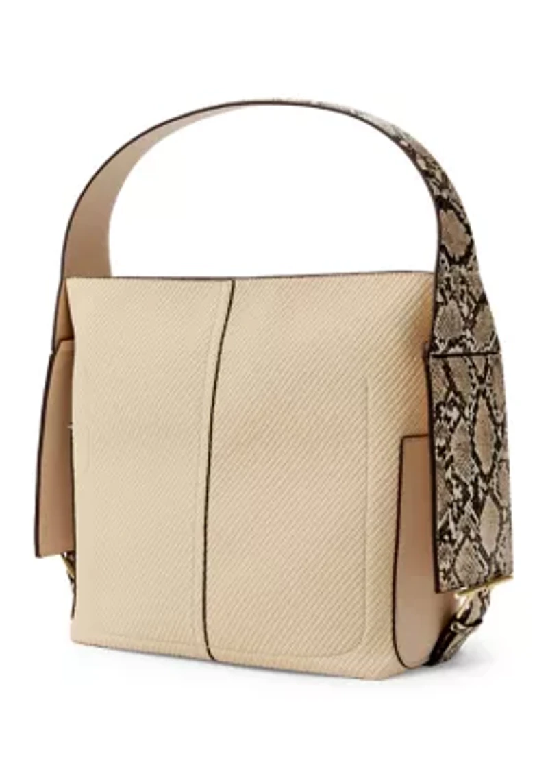 Medium Tote Bag with Pocket Straps