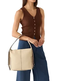 Medium Tote Bag with Pocket Straps