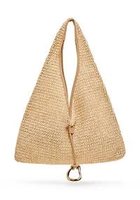 Mesh Hobo Bag with Hardware