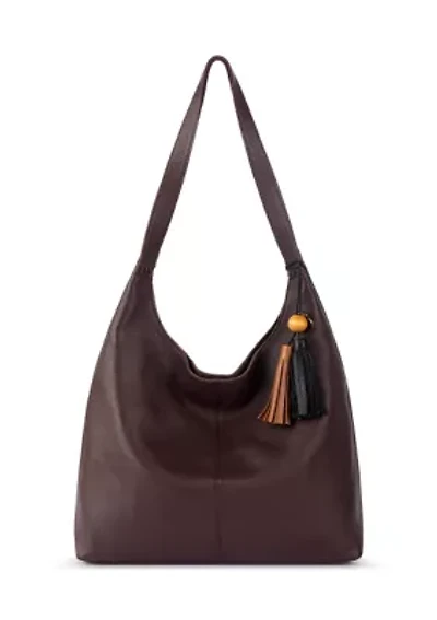 Huntley Leather Hobo Bag