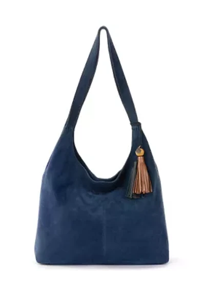 Huntley Leather Double Strap Hobo