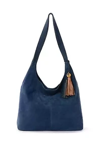 Huntley Leather Double Strap Hobo