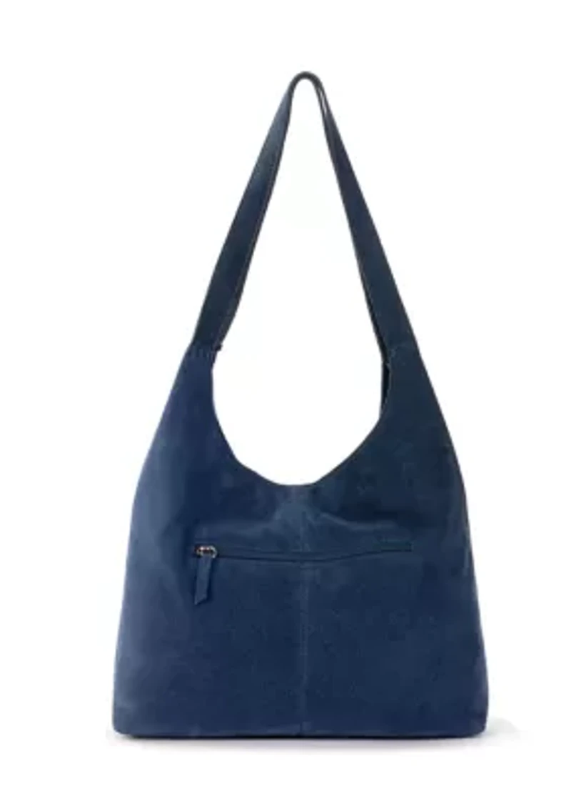 Huntley Leather Double Strap Hobo