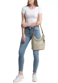 Sequoia Crochet Hobo Bag