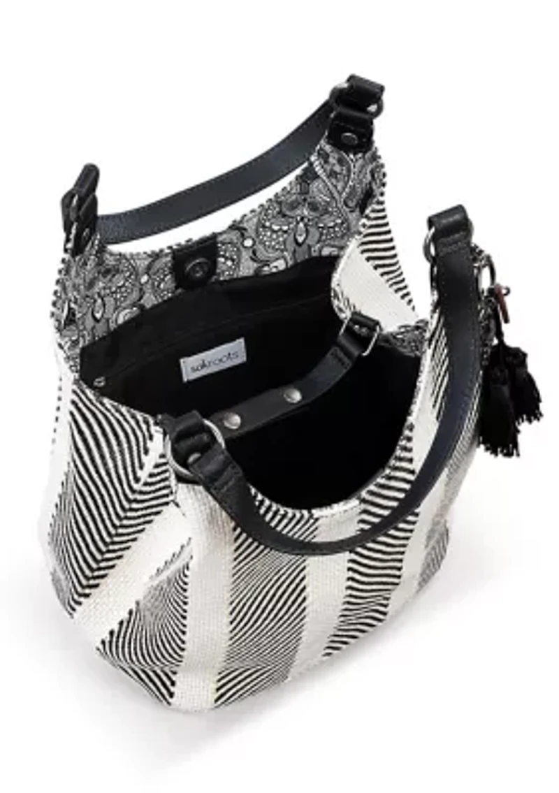 Sakroots Roma Straw Shopper