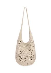 Crochet Hobo Bag 