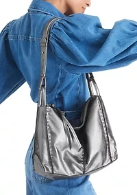 Los Feliz Leather Hobo Bag