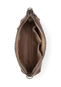 Lumi Leather Crossbody Bag