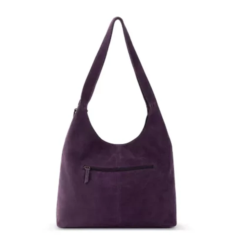 Huntley Leather Double Strap Hobo