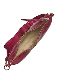 Percy Crescent Crossbody Bag