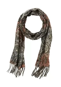 Paisley Print Scarf