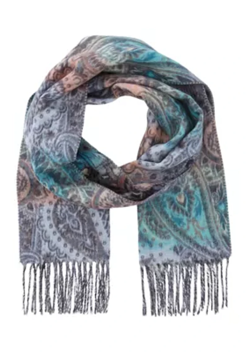 Paisley Print Scarf