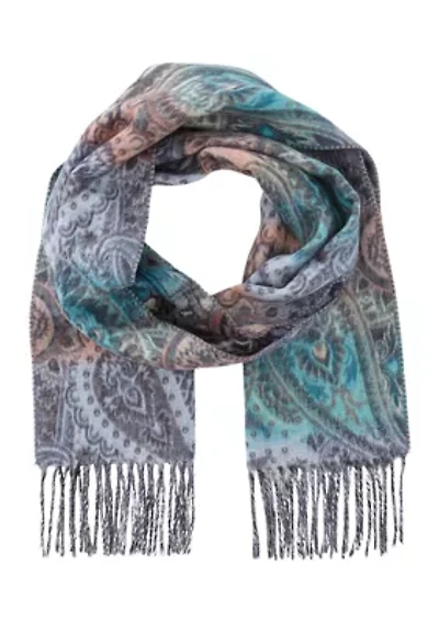 Paisley Print Scarf
