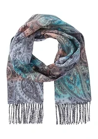 Paisley Print Scarf