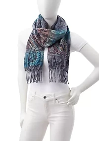 Paisley Print Scarf