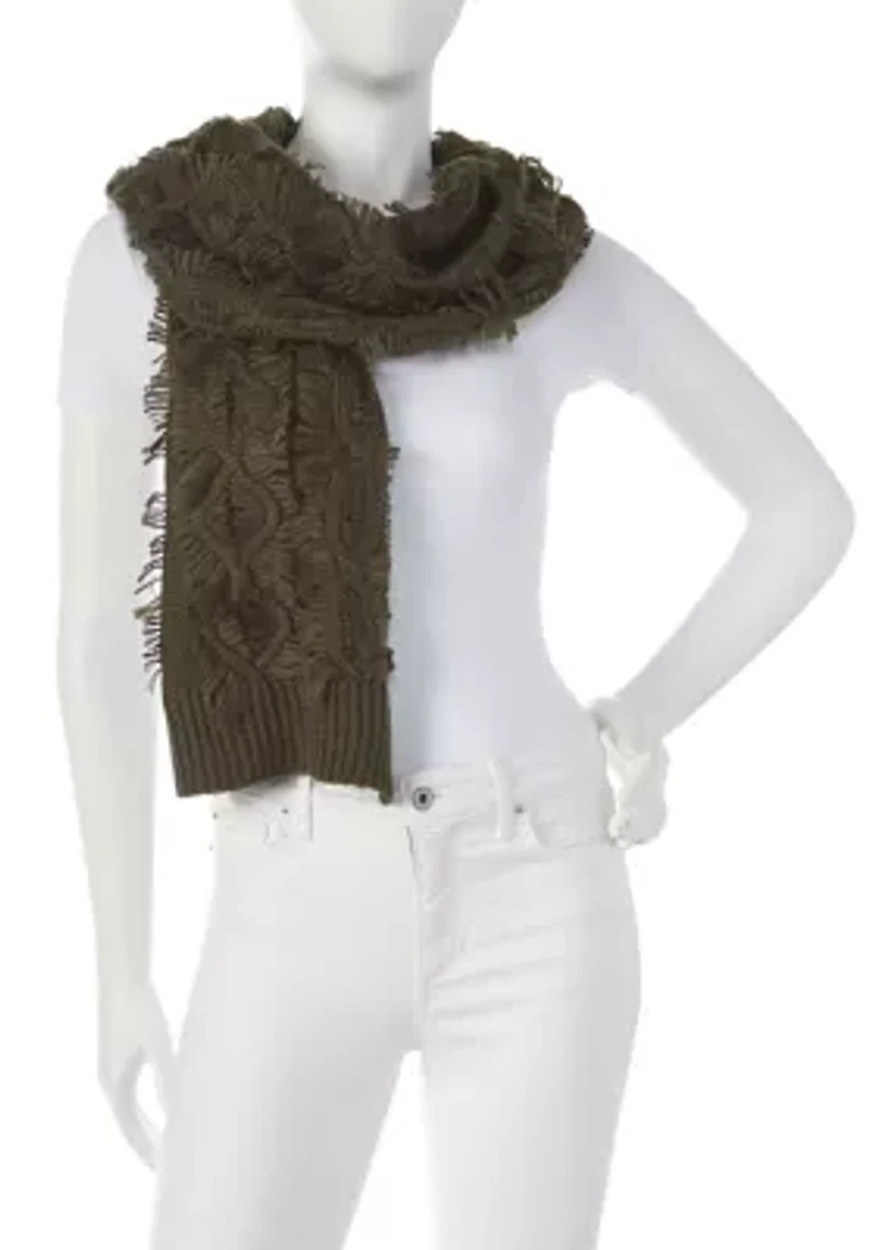 Clip Knit Scarf