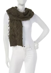 Clip Knit Scarf