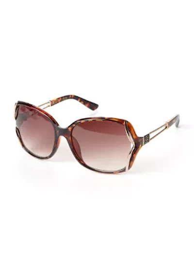 Vented Rectangle Sunglasses