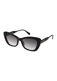 Oversized Cat Metal Sunglasses