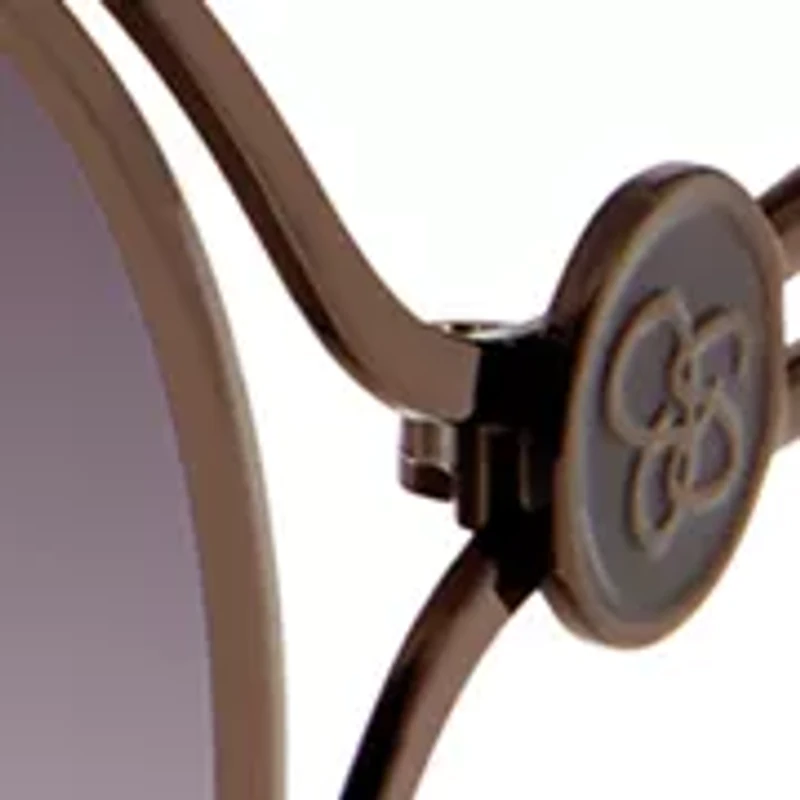 Metal Vented Aviator Sunglasses