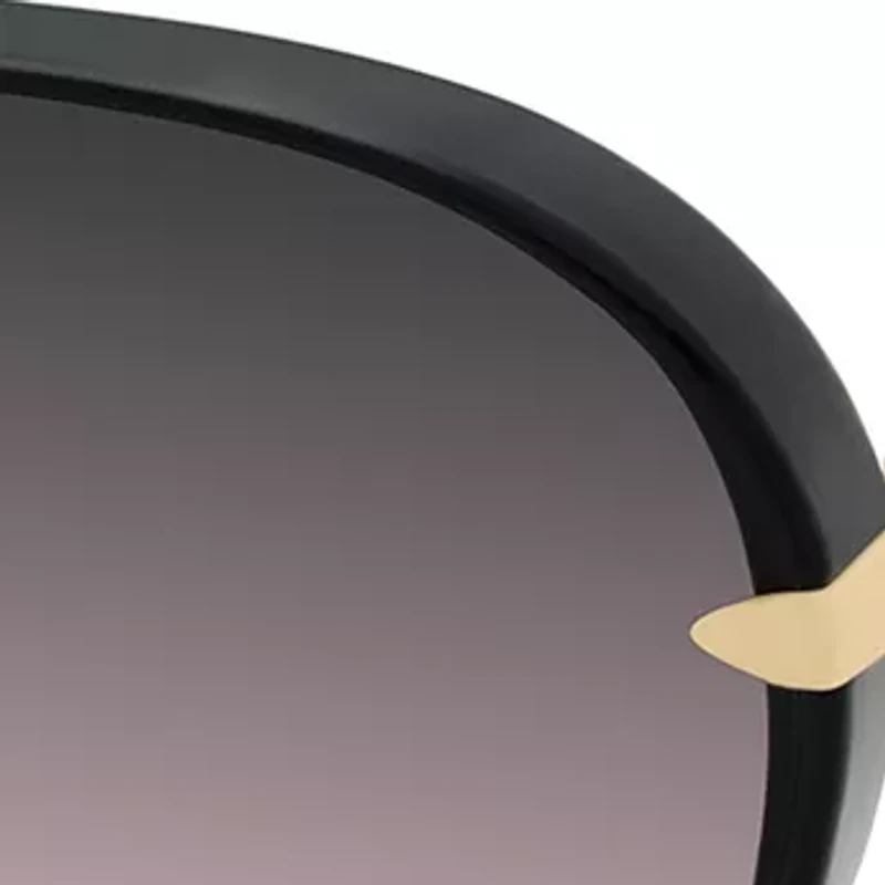 Aviator Metal Temple Sunglasses