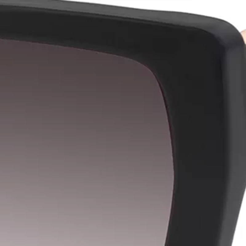 Cat Eye Sunglasses with Embellished Temples
