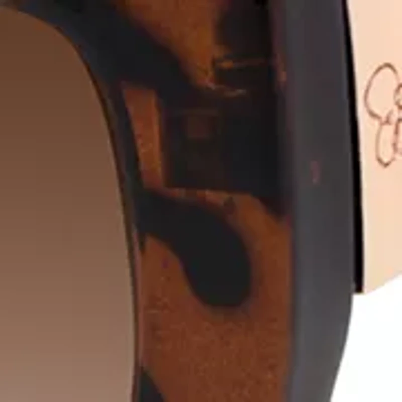 Cat Eye Sunglasses with Embellished Temples