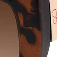 Cat Eye Sunglasses with Embellished Temples