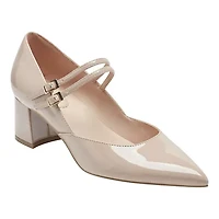 Smith Pointy Toe Block Heel Dress Pumps