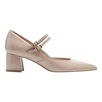 Smith Pointy Toe Block Heel Dress Pumps