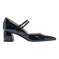 Smith Pointy Toe Block Heel Dress Pumps