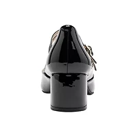 Smith Pointy Toe Block Heel Dress Pumps