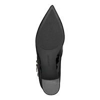 Smith Pointy Toe Block Heel Dress Pumps