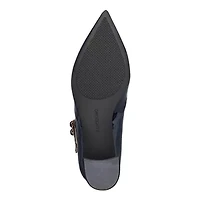 Smith Pointy Toe Block Heel Dress Pumps