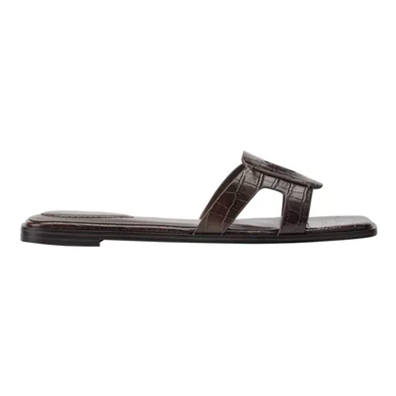 Vienma Square Toe Slip-on Flat Casual Sandals