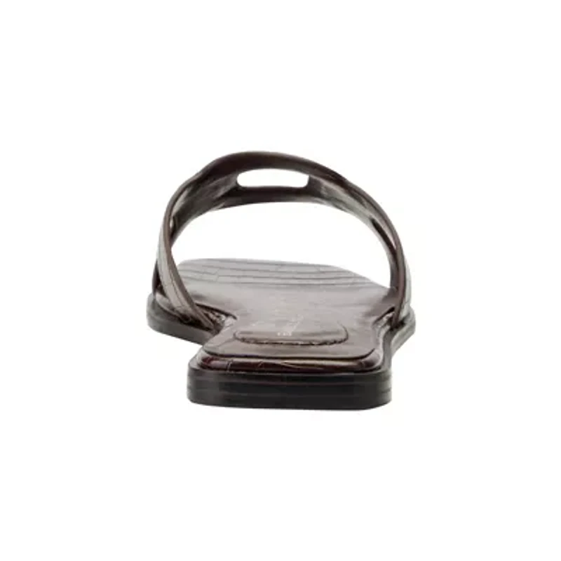 Vienma Square Toe Slip-on Flat Casual Sandals