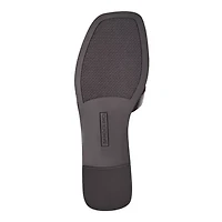 Vienma Square Toe Slip-on Flat Casual Sandals